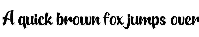 Preview of Handbuck Regular font