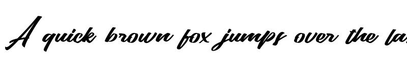 Preview of Handler Regular font