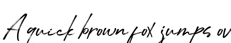 Preview of Handstand Regular font