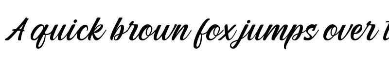 Preview of Handuck Regular font