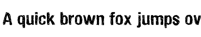 Preview of HandVetica Regular font