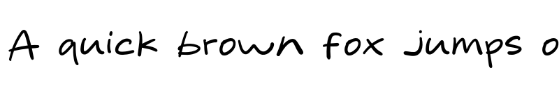 Preview of Handy Times Regular font