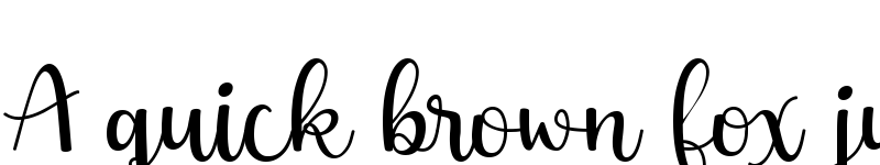 Preview of Handycraft Regular font