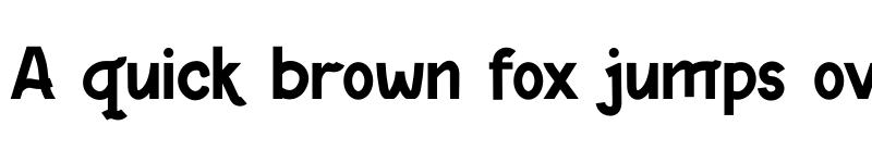 Preview of Hangerpersonaluse Regular font