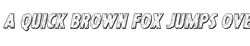 Preview of Hanging Tree 3D Italic Italic font