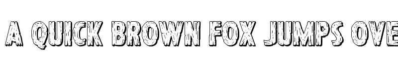 Preview of Hanging Tree 3D Regular font