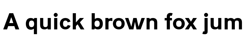 Preview of Hanken Grotesk Black font