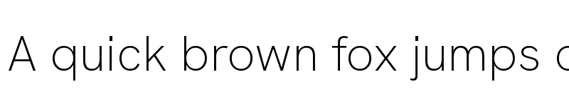 Preview of Hanken Grotesk ExtraLight font