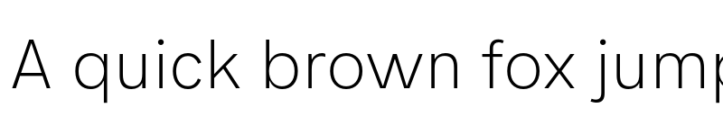 Preview of Hanken Grotesk Light font