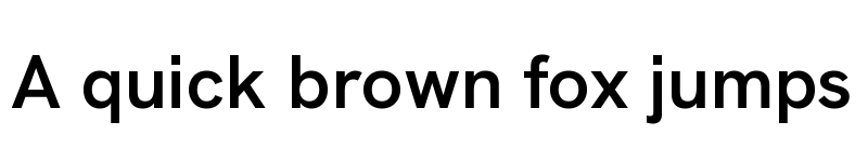 Preview of Hanken Grotesk SemiBold font