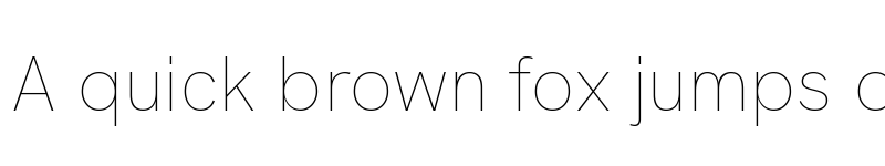 Preview of Hanken Grotesk Thin font