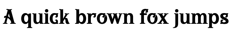 Preview of Hanora Regular font