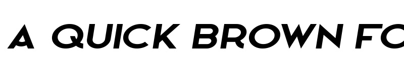 Preview of Hanover Italic font