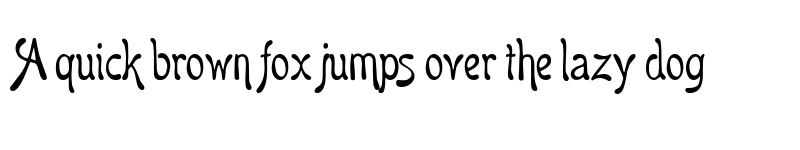 Preview of Hansa Regular font