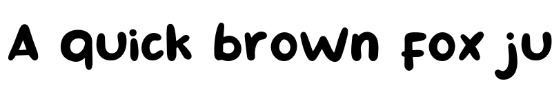 Preview of Hansip Regular font