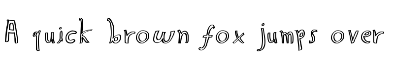 Preview of Hapole BMess Regular font