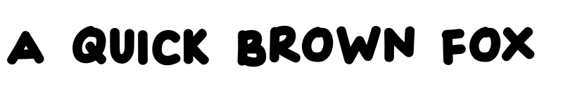 Preview of HAPPINESS Regular font