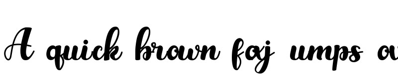 Preview of Happy Banana Regular font