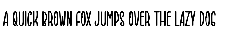 Preview of Happy Candy Regular font