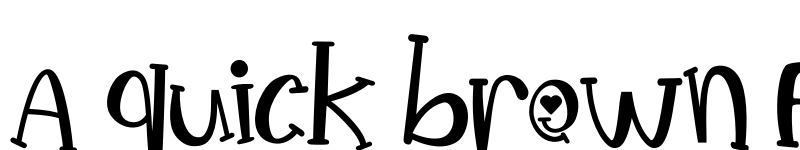 Preview of Happy Choco Regular font