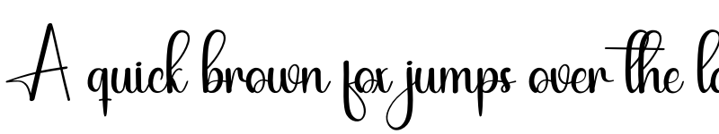 Preview of Happy February Regular font