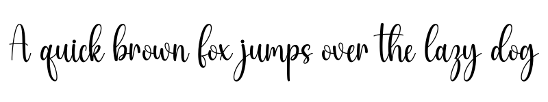 Preview of Happy Holliday Regular font