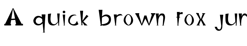 Preview of Happy King Medium font