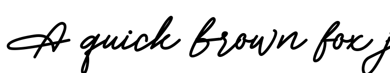 Preview of Happy Moment Regular font