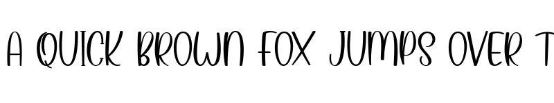 Preview of Happy Monday Regular font