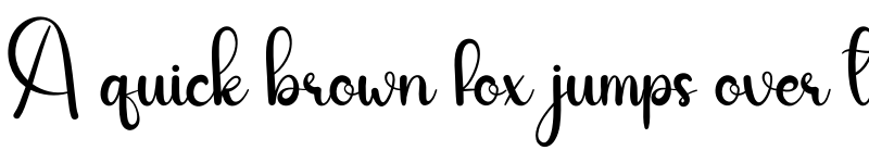 Preview of Happy Valentine Regular font