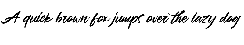 Preview of Haredang Regular font