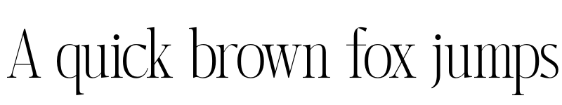 Preview of Harfterd Regular font