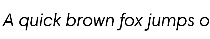 Preview of HarmoniaSansW04-Italic Regular font