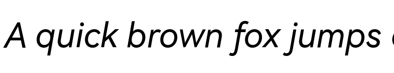 Preview of HarmonyOS Sans Italic font