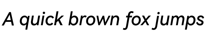 Preview of HarmonyOS Sans Medium Italic font