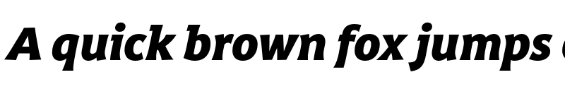Preview of Harri Text ExtraBold Italic font