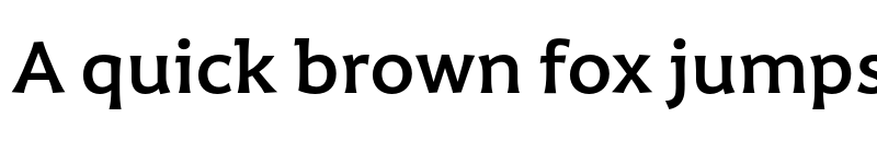 Preview of Harri Text SemiBold font