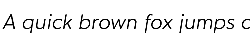 Preview of Hartwell Alt Regular Italic font