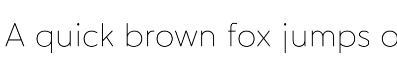 Preview of Hartwell Alt Thin font