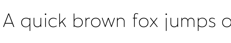 Preview of Hartwell Alt Ultralight font