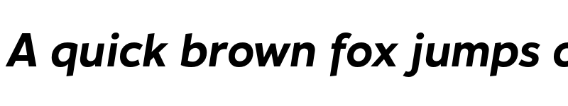 Preview of Hartwell Bold Italic font