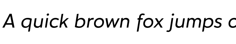 Preview of Hartwell Medium Italic font