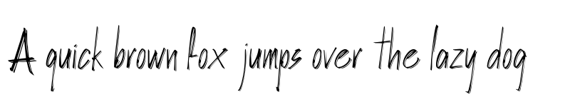 Preview of HasleyDabrownDemo Regular font