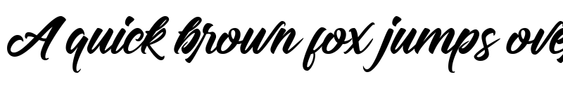 Preview of Hastadaya Regular font