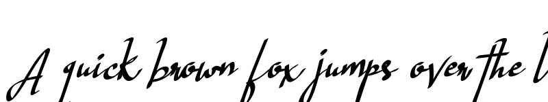 Preview of Hastagram Personal Regular font