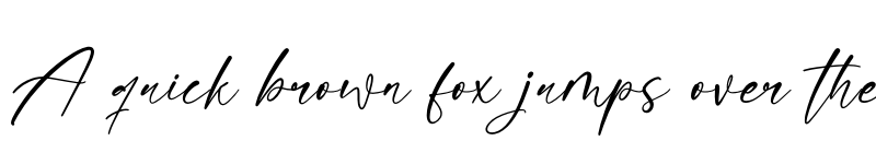 Preview of Hasthelics Regular font