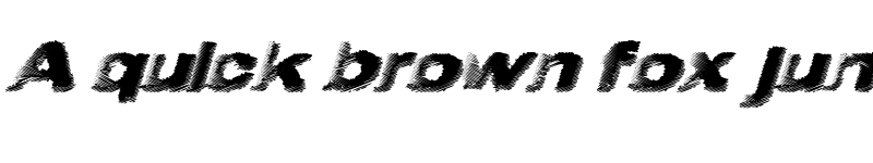 Preview of Hatch Regular font