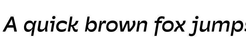 Preview of Hatch Sans Medium Italic font