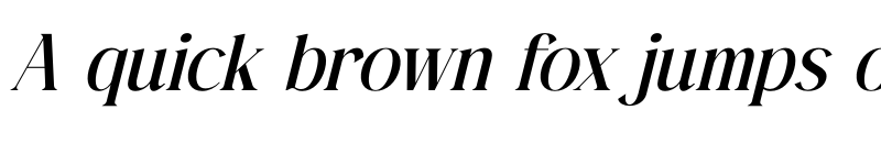 Preview of Hatfielin Italic font