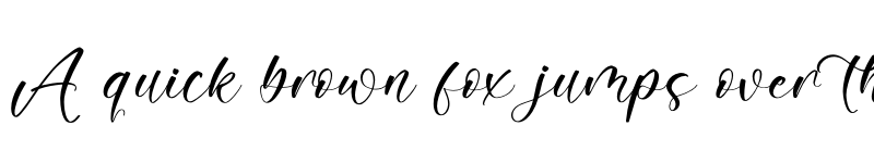 Preview of Hatheyrose Regular font